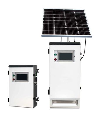 Monitoreo de la calidad del agua de varios parámetros instalado en la pared RS485 pH ORP Clor libre de turbidez para piscinas Agua potable